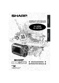 Zobrazit dokument Sharp VL-NZ10S Uživatelský manuál