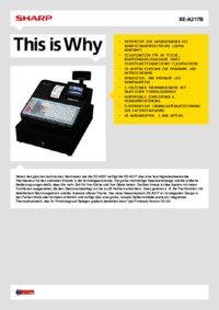 Zobrazit dokument Sharp XE-A217B Uživatelský manuál