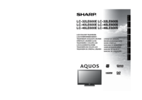 Zobrazit dokument Sharp Aquos LC-32LE600S Uživatelský manuál