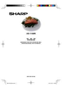 Zobrazit dokument Sharp AX-1100R Specifikace