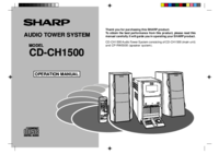 Zobrazit dokument Sharp CD-CH1500H Provozní pokyny